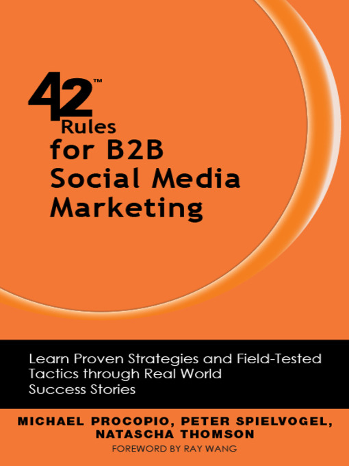Title details for 42 Rules for B2B Social Media Marketing by Michael Procopio - Available